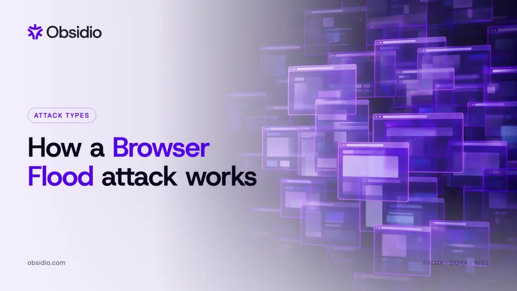 A crowd of overlapping translucent browser windows, illustrating how a Browser Flood uses real browser sessions